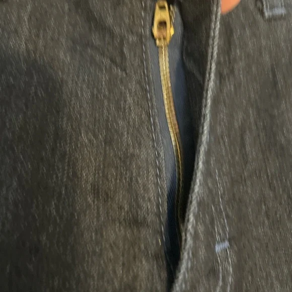 Classic Dark Blue Wash Custom Made Jeans for Men - Picture 6 of 16